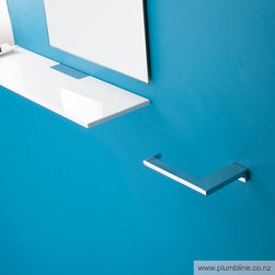 Above Toilet Roll Holder Left Facing - Toilet Paper Holders