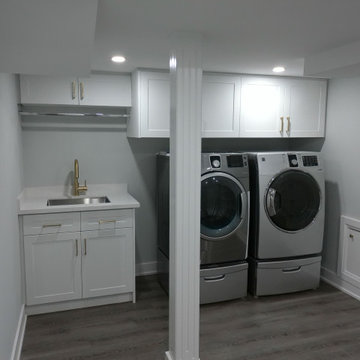 Basement With Custom Built Bar-Ajax