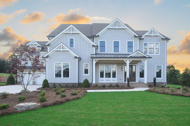 Inspiration for an exterior home remodel in Atlanta