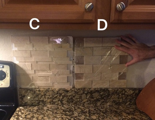 Need help picking out backsplash for kitchen