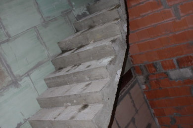 монолитные лестницы, лестницы из бетона