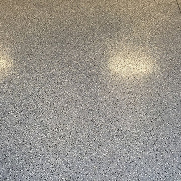 Garage: Marble Flake Epoxy