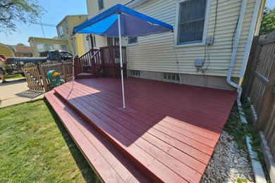 Example of a deck design in Chicago