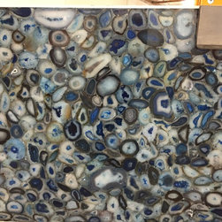 Blue Agate Exotic Slabs - Products