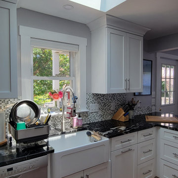 Kitchen renovation and swim deck addition