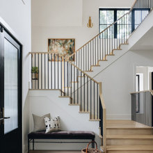 Staircase and handrails