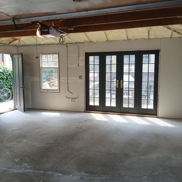 Garage Spray Foam Insulation Upgrade