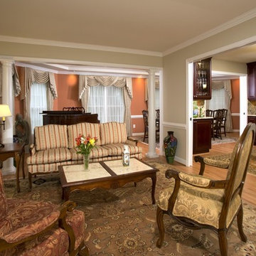 Stunning Whole House Makeover in Vienna, Virginia Includes Piano Conservatory