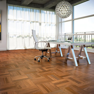 Brazilian Cherry Parquet International Series - Office