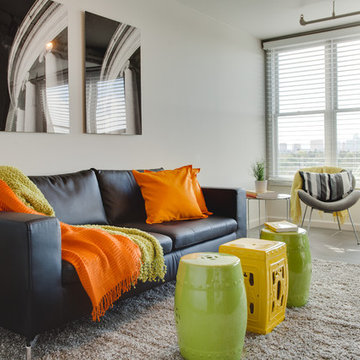 Vibrant Citrus-Inspired Retreat