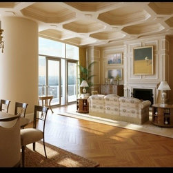 Tilton Coffered Ceiliing System provided by Canadian Specialty Ceilings Inc. - Products