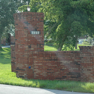 brick columns and block columns