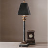 Uttermost Bellcord Buffet Lamp, Black