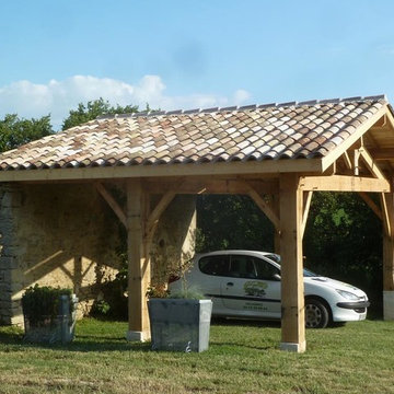 Vieille grange devient maison