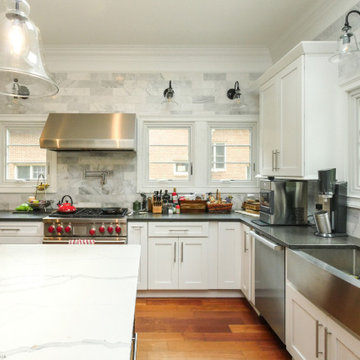 White Windows in Amazing Kitchen - Renewal by Andersen Georgia
