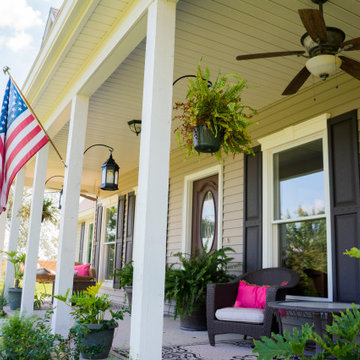 Seamless Polymer Siding in Mountain Clay w/ Energy Efficient Replacement Windows
