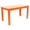 Lollygagger Picnic Table, Sunset Orange