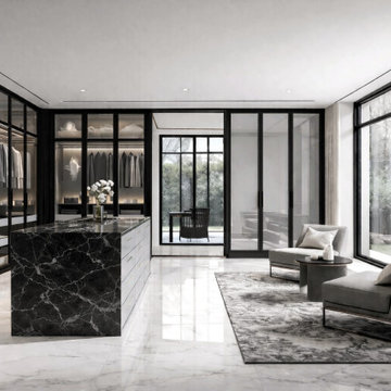 High-End Custom Walk-in Closet Systems by VelArt, Miami