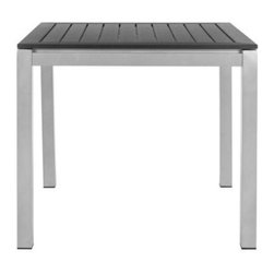 Safavieh Onika Black Square Accent Table - Outdoor Side Tables