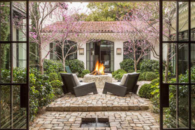 Inspiration for a mediterranean patio remodel