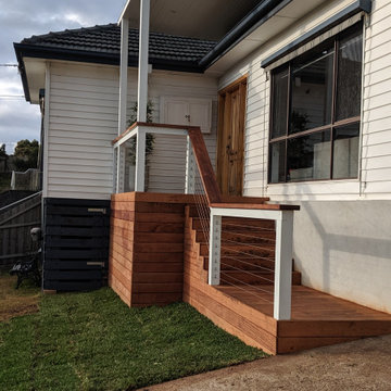 Front porch & deck - Niddrie
