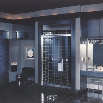 Semi-Frameless Shower Doors