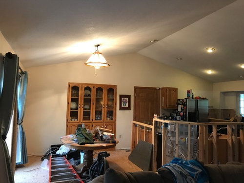 Paint Colors For A Large Open E I Am Remodeling The Kitchen And Putting New Flooring All Throughout