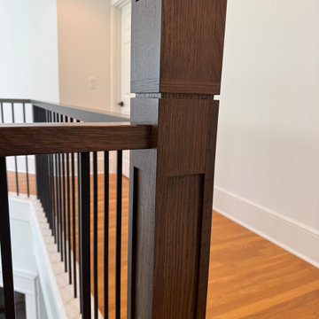 White Oak column details