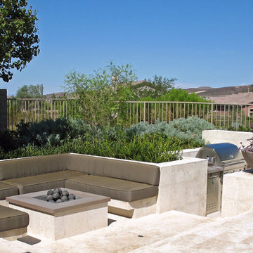 Fire Pits, outdoor kitchens, bed structures
