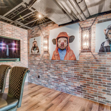 Irwin Place - Basement Remodel with Ax Throwing Room