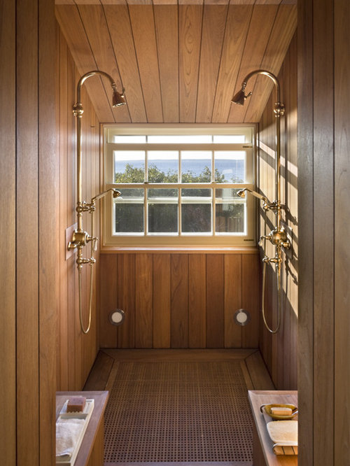 Teak Wood Shower Houzz