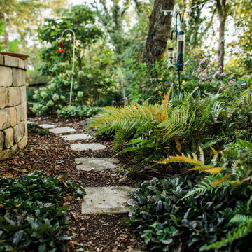 Vibrant Plantings and Woodland Paths