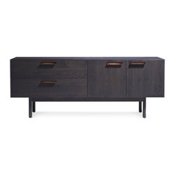 Shale 2 Door / 2 Drawer - Smoke on Ash - Accent Chests And Cabinets