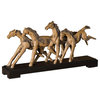 Uttermost Wild Horses Rustic Sculpture