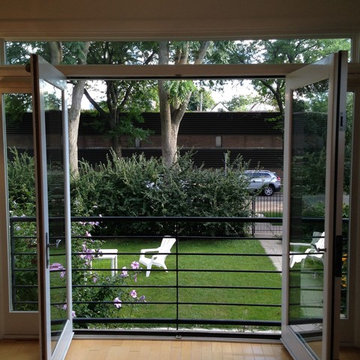 Urban Single-Family Home: French Doors to Garden