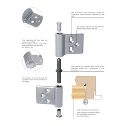 Twin Hinge by AGB - Hinges