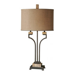 www.essentialsinside.com:larimer rustic bronze table lamp - Lighting