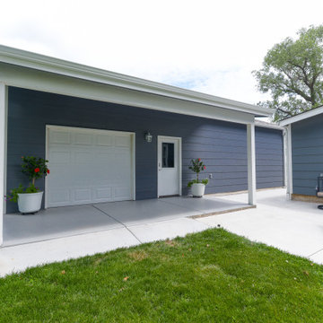 11th Street Detached Garage Build Before/Afters