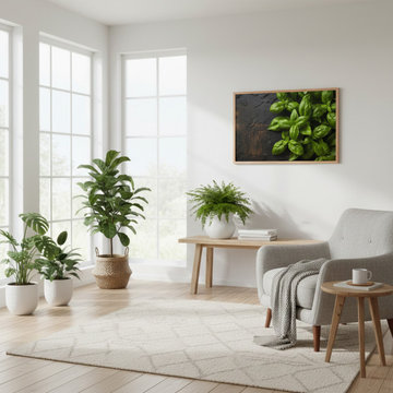 Aromatic Allure Scandinavian Style Wall Art