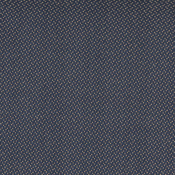 Navy and Gold Speckled Durable Upholstery Fabric By The Yard