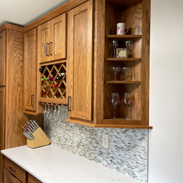 Red Oak Kitchen Remodel