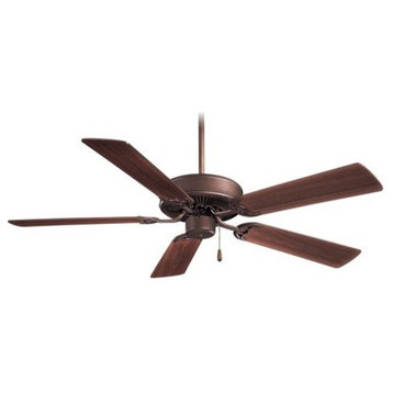 MinkaAire Bronze Contractor 52" 5-Blade Indoor Ceiling Fan