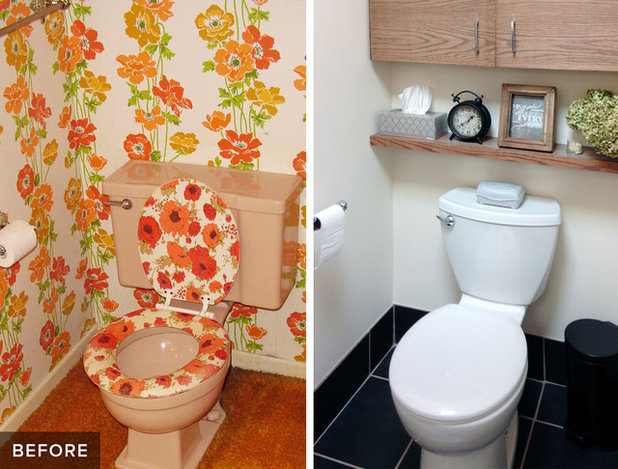 Reader Bathroom: Owners Bid Farewell to Orange Shag Carpet
