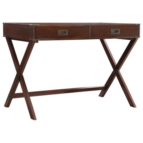 Alastair Campaign Writing Desk, Brown