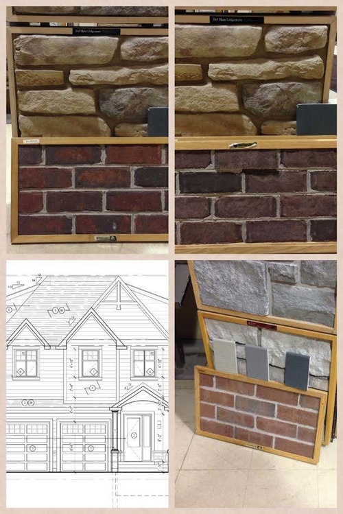 Exterior brick, stone and siding combo?