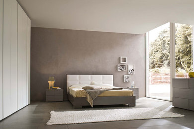 Immagine di una camera da letto design