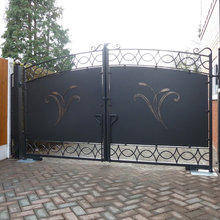 wrought iron gate