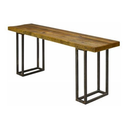 Reclaimed Pine + Steel Buffet - Buffets And Sideboards