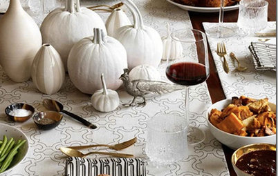 Pick Up Some White Pumpkins for Elegant Fall Decorating