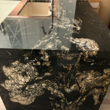 Attention Grabbing Waterfall Countertop